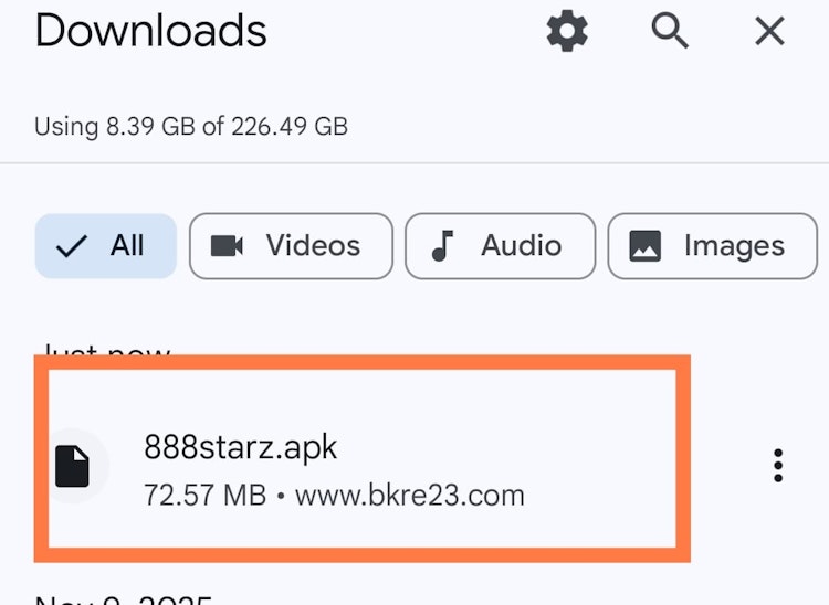 فتح ملف 888starz موبايل