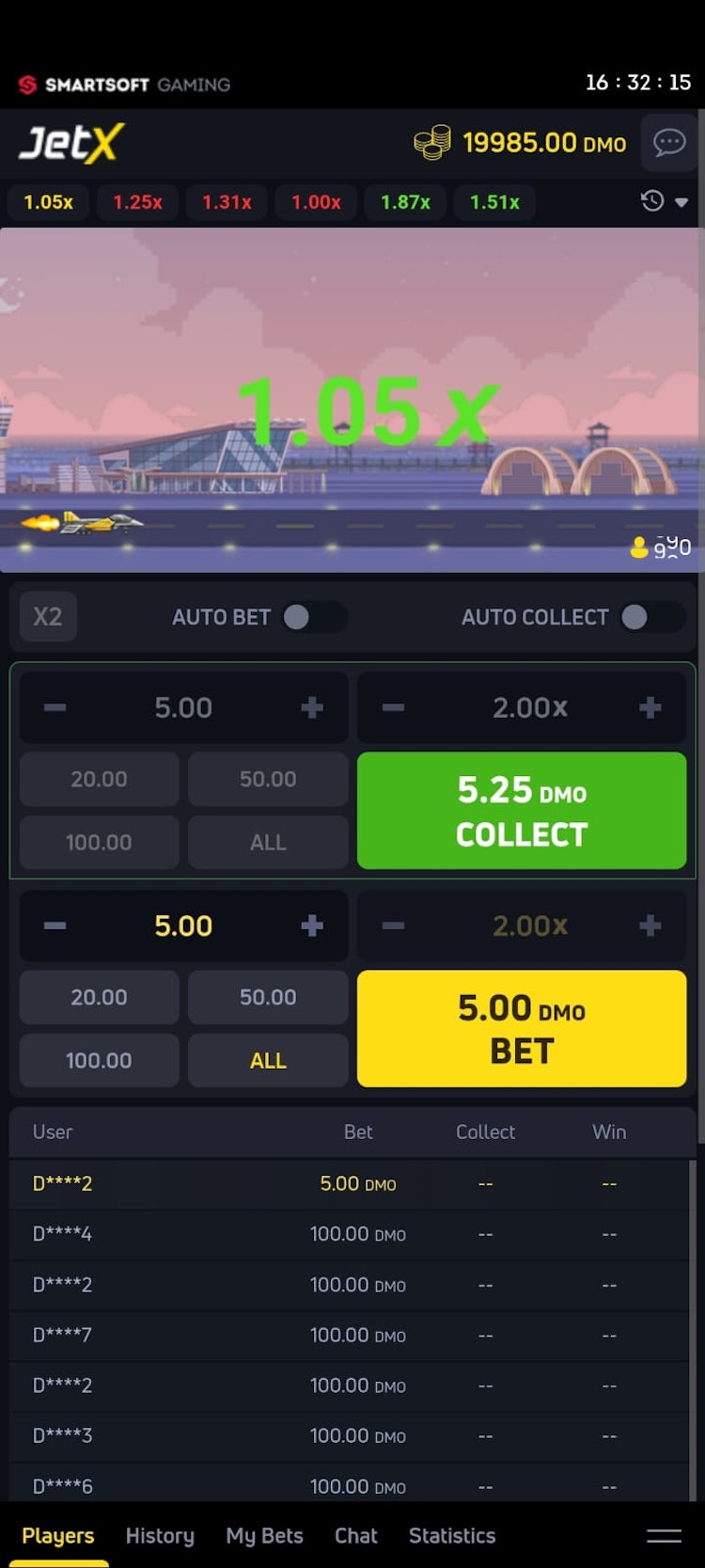 خطوات لعب jetx