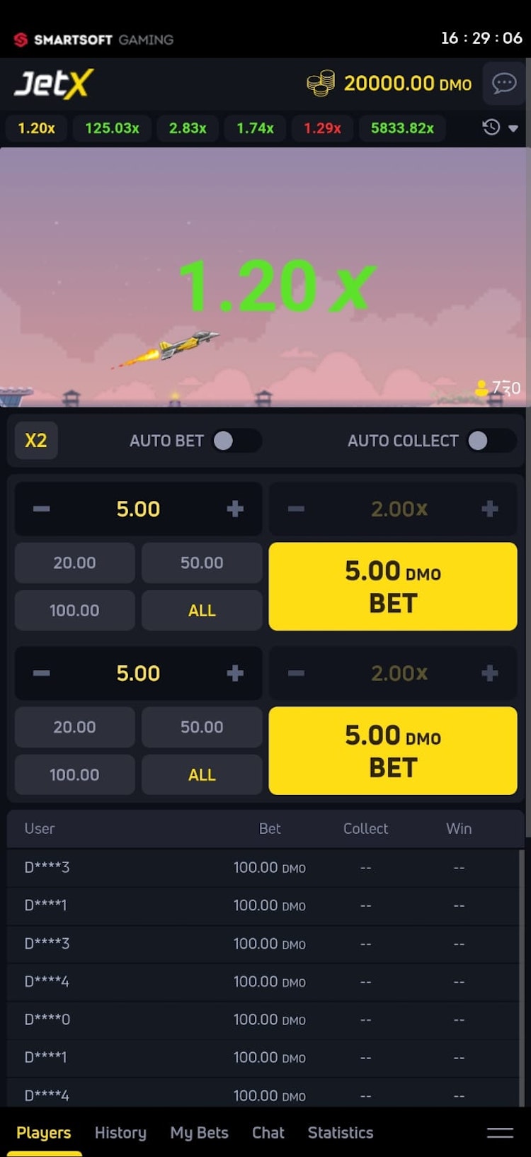 شرح لعبة jetx