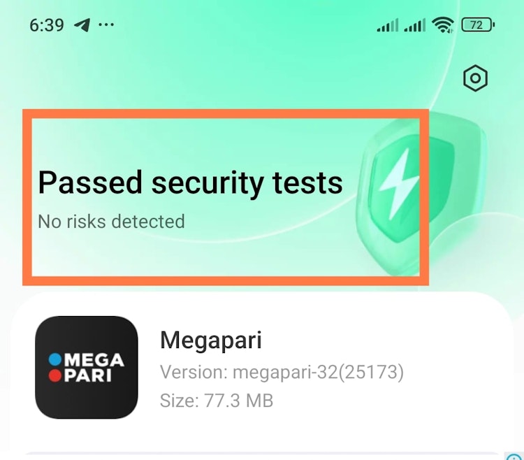 هل تطبيق megapari آمن