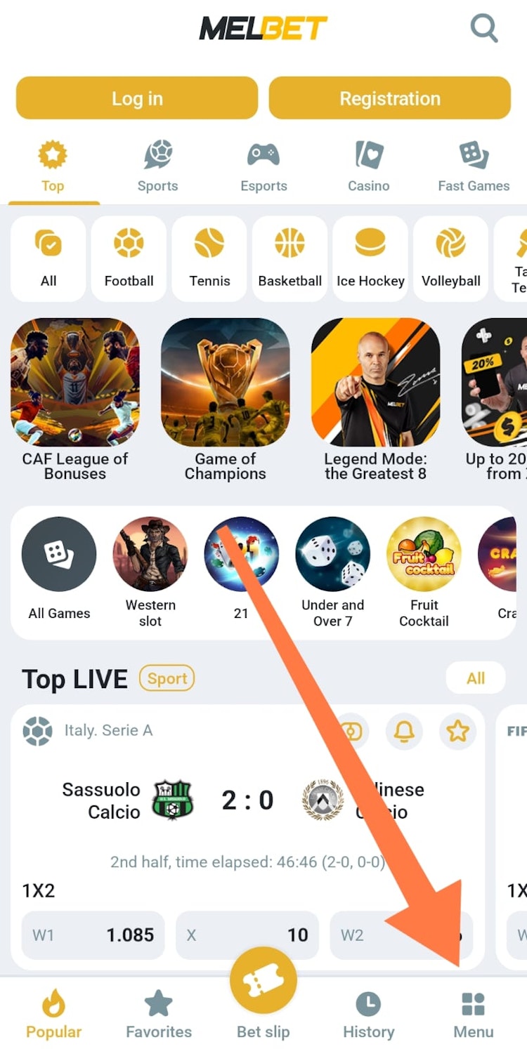 تطبيق melbet app انجليزي