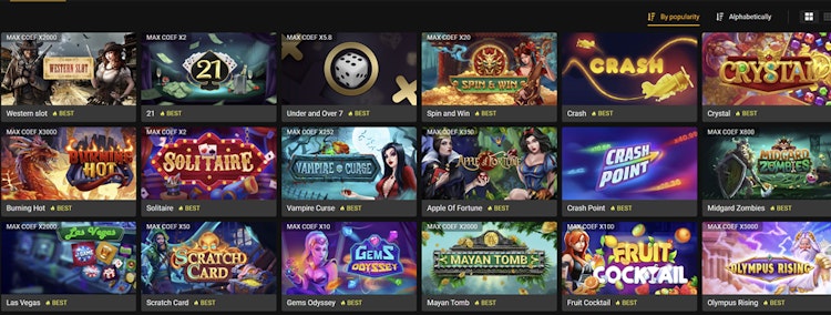 العاب كازينو سريعة من melbet