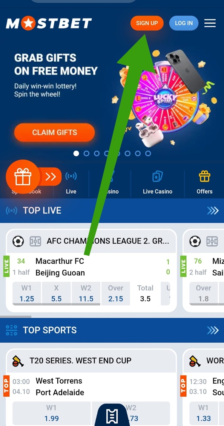 تسجيل Mostbet مصر الرسمي