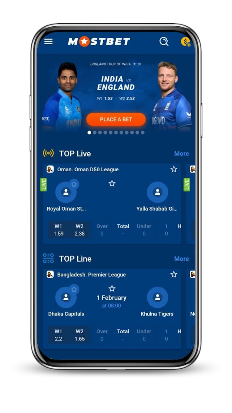 Mostbet app