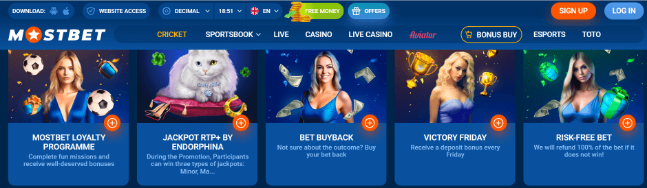 mostbet bonus offers