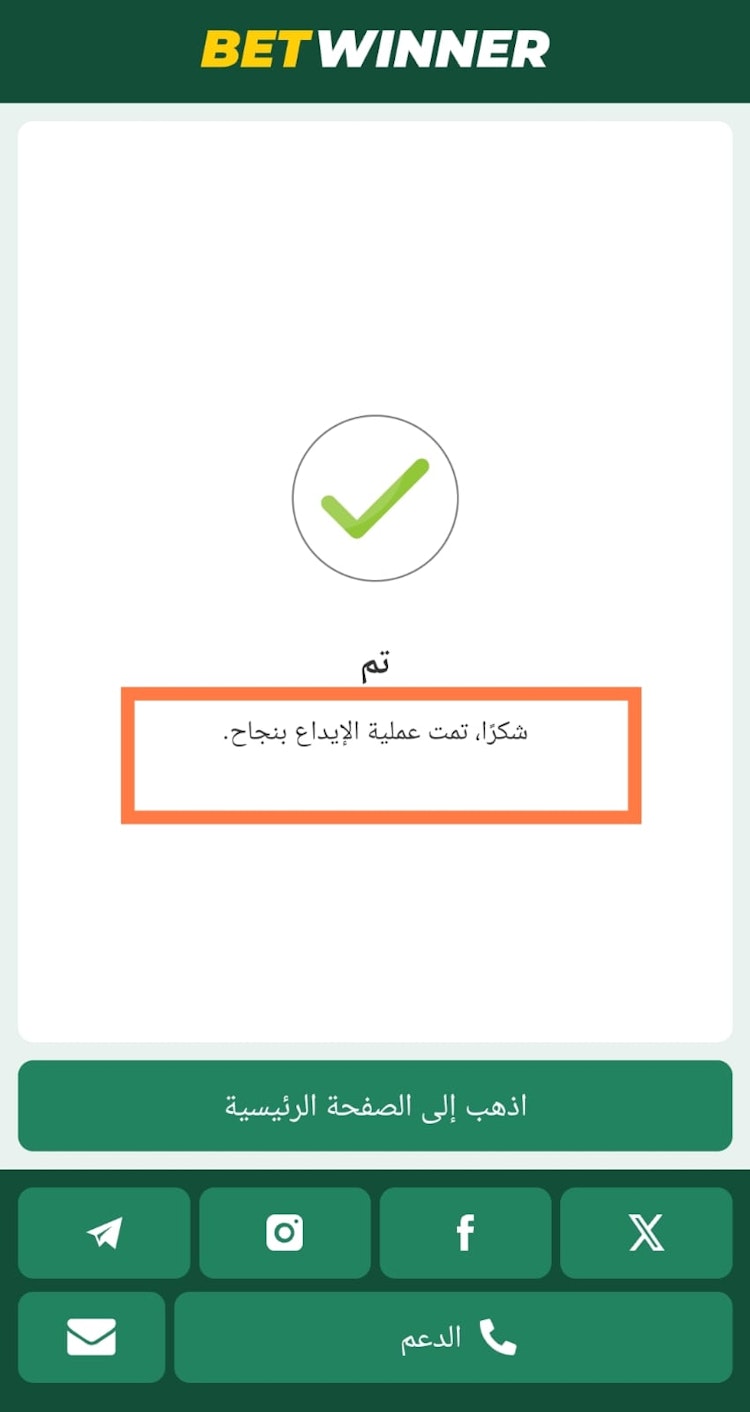 بيت وينر فودافون كاش