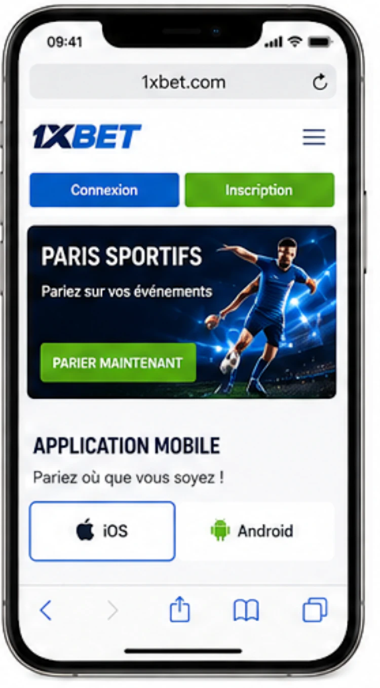 telecharger app 1xbet ios