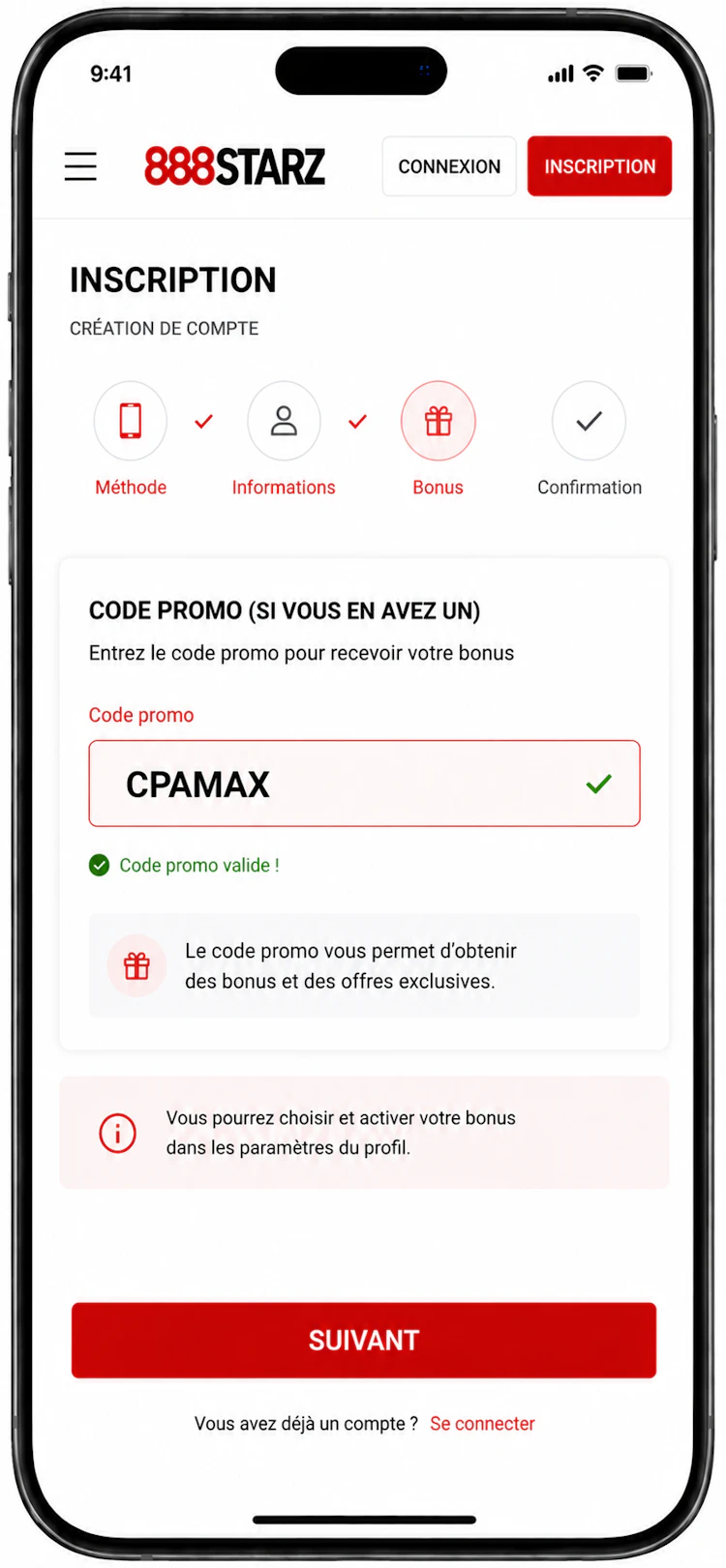 code promo 888starz 2026