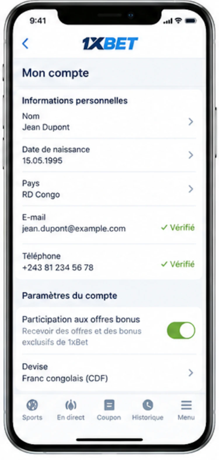 etapes pour obtenir lucky friday