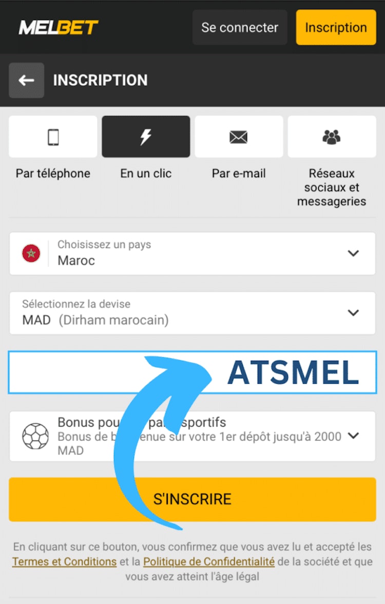 code promo melbet maroc 2025