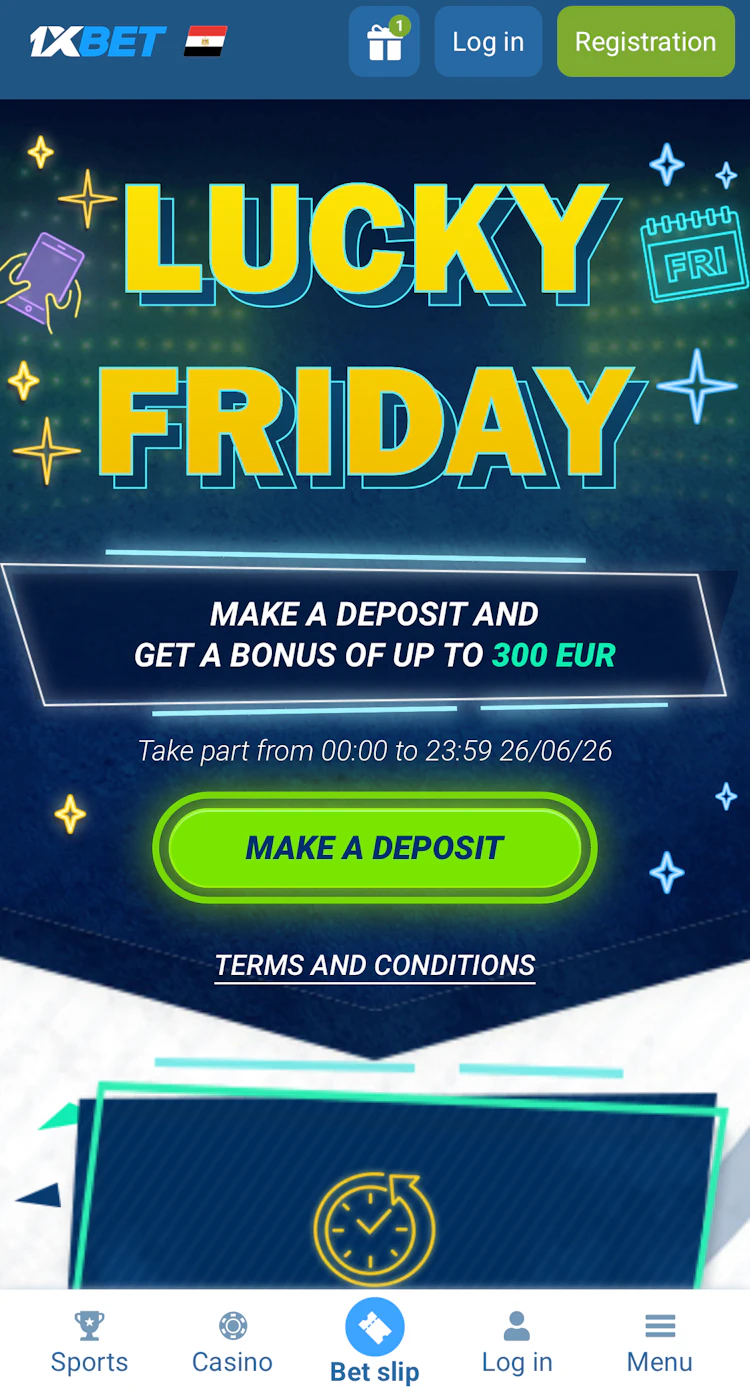 codepromoafrique 1xbet bonus