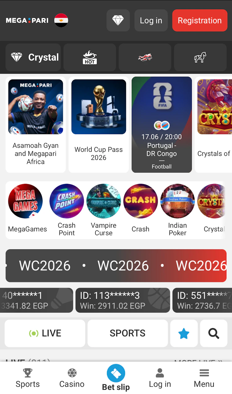 codepromoafrique megapari