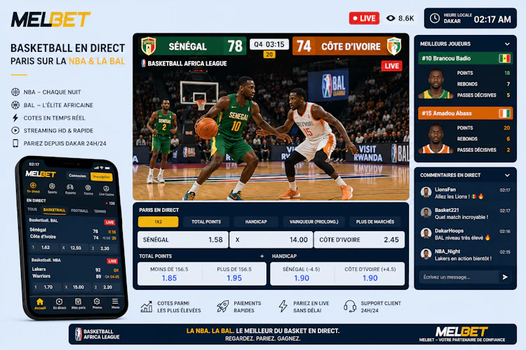 Paris sur le Basketball melbet