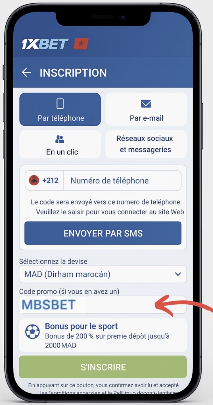 code promo 1xbet maroc 2025