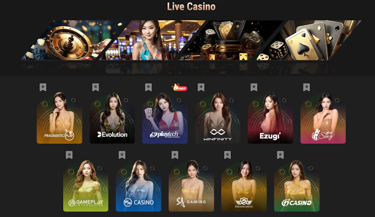 12Play Live Casino Games