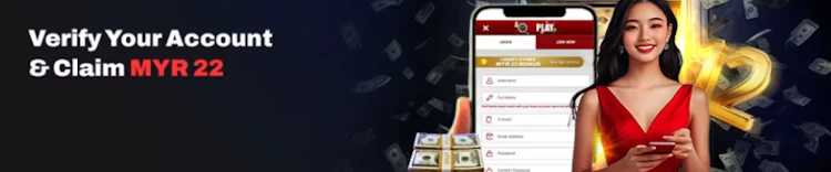 12Play verify account and claim RM 22 bonus banner