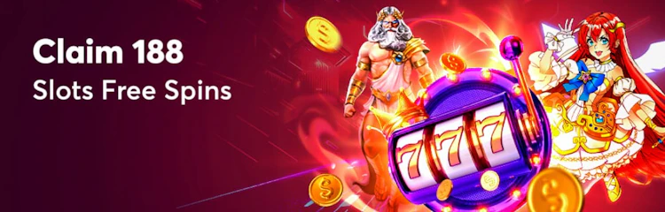 BK8 188 slots free spins welcome offer