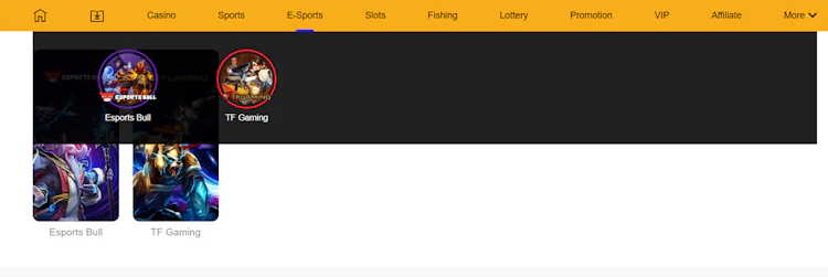 AW8 esports betting platforms Esports Bull and TF Gaming
