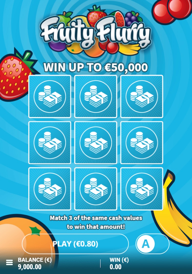 A Classic type of Scratch Card Casino Game found at Malaysian Casinos