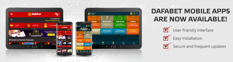 Dafabet Mobile Applications