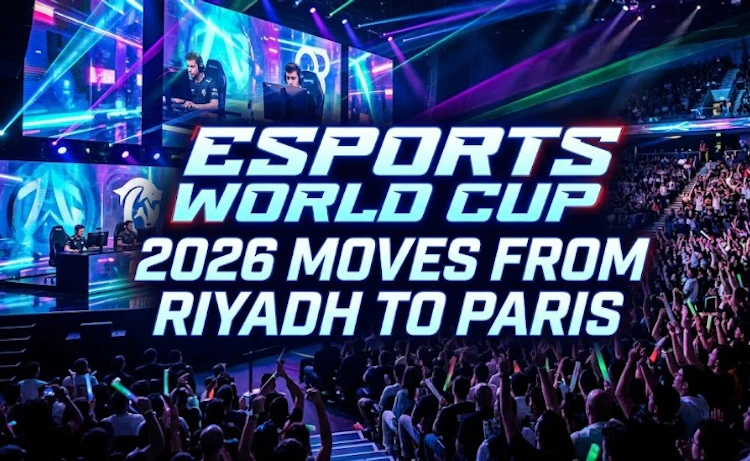 Esports World Cup 2026 Moves From Riyadh to Paris