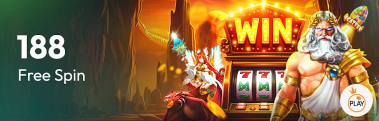 Maxim88 188 free spins welcome bonus