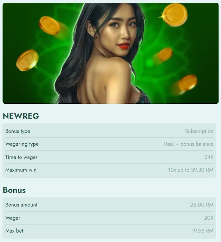 Free Credit No Deposit Bonus at J8de