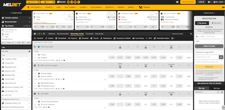 MelBet Malaysia Sportsbook