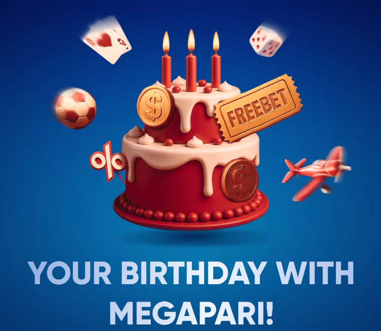 Megapari birthday gift promotion