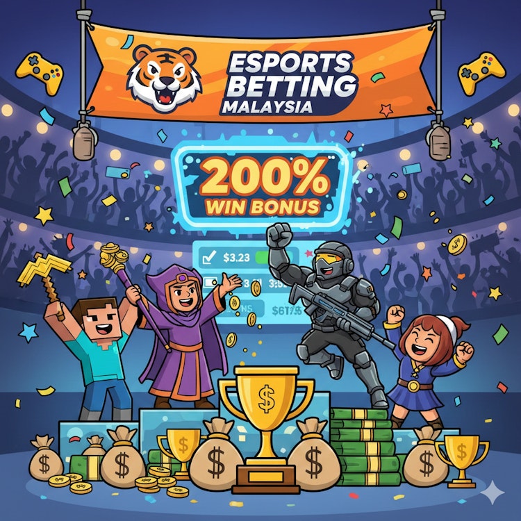 Popular esports betting bonuses in Malaysia
