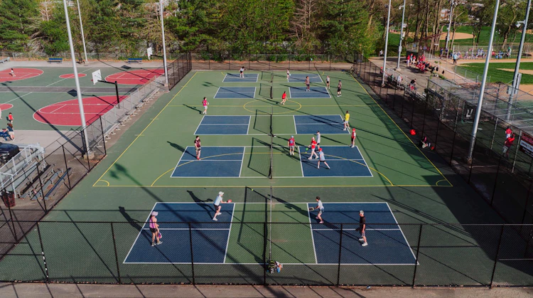 Playing Pickleball in Malaysia