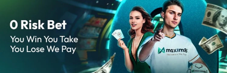 Maxim88 0 Risk Bet you win you take you lose we pay