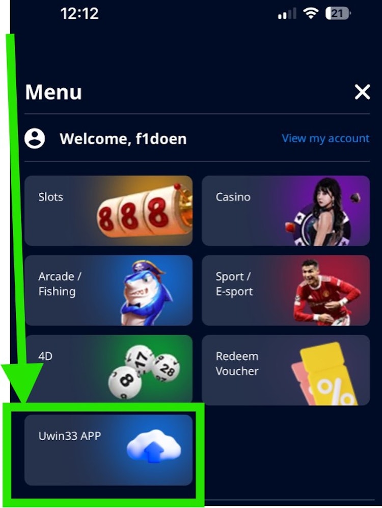 Uwin33 App Download Page