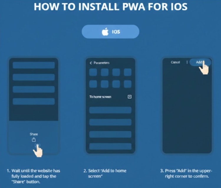 Uwin33 PWA Download for iOS
