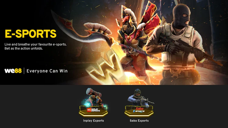 WE88 Esports Betting Platforms