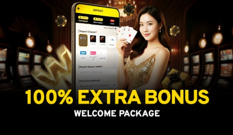WE88 100% extra bonus welcome package