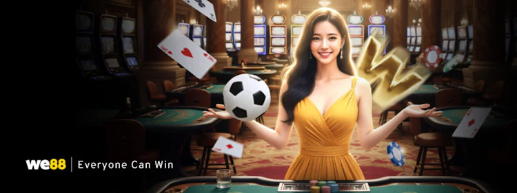WE88 100% welcome bonus up to RM 500