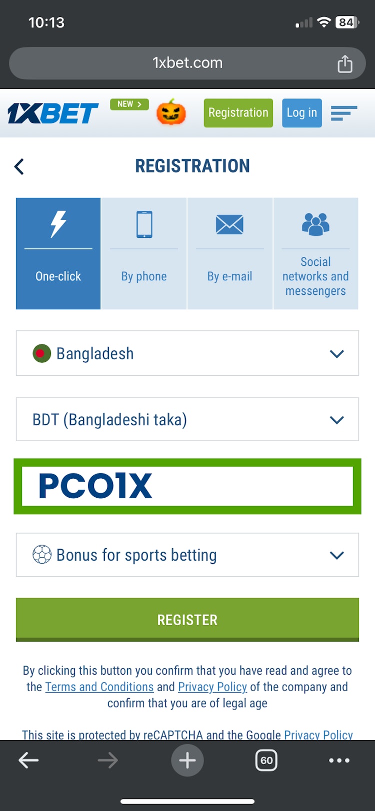 1xBet Bangladesh 