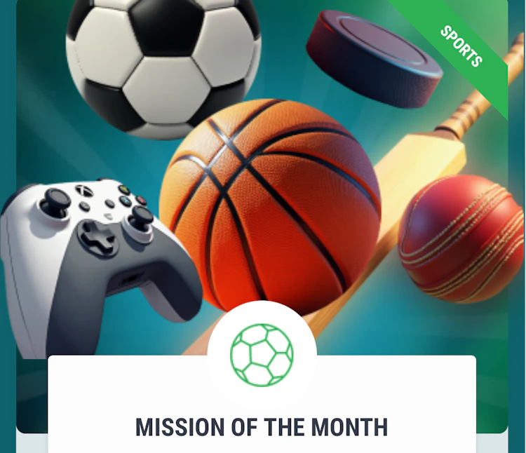  A screenshot of the 22Bet banner for the promo Mission of the month