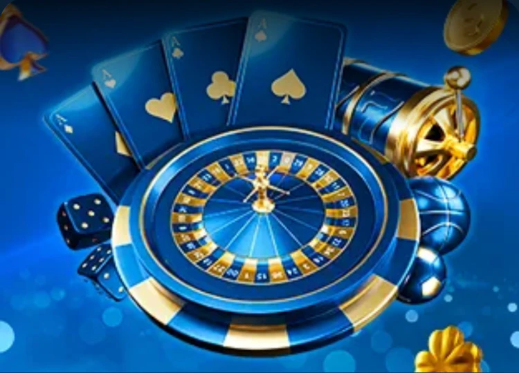  A roulette wheel and poker cards showcasing the Pro1Bet casino