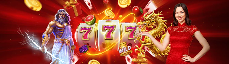 Slot wheels, 3D casino icons and a live dealer