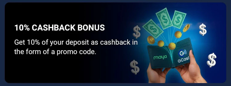 cashback promo code