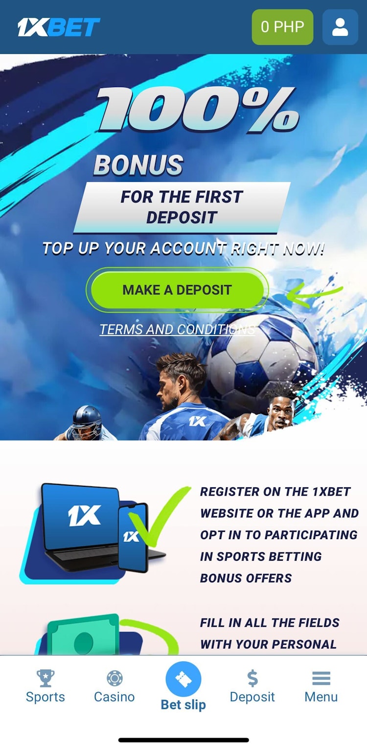 1xbet Sports Welcome Bonus
