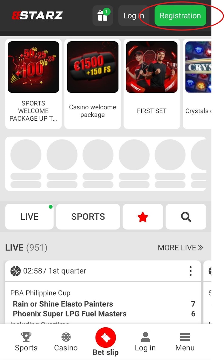 888starz Registration