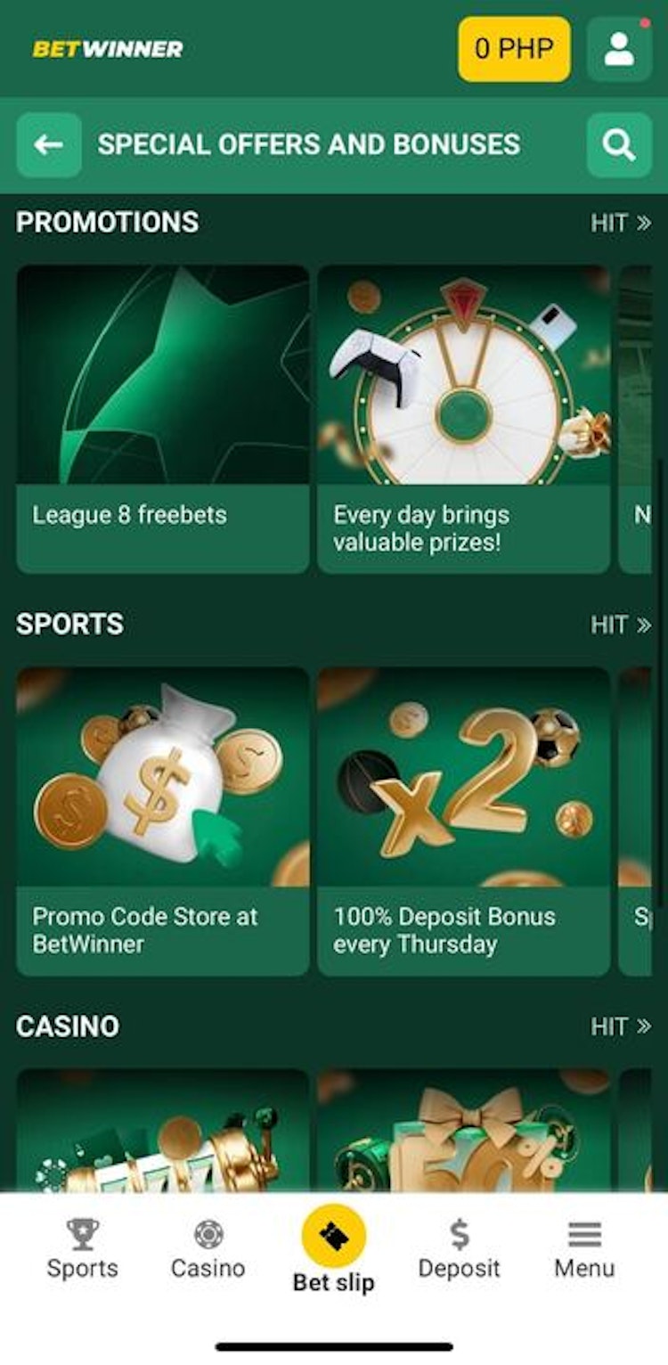 BetWinner Promotions