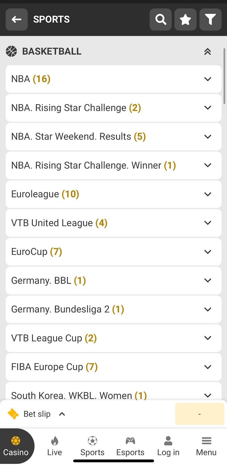 melbet nba
