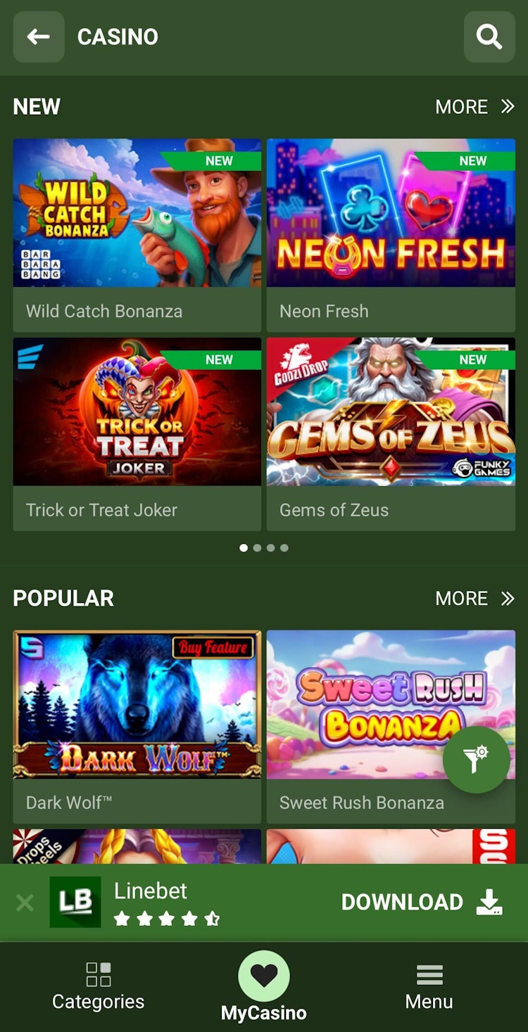 Linebet Casino
