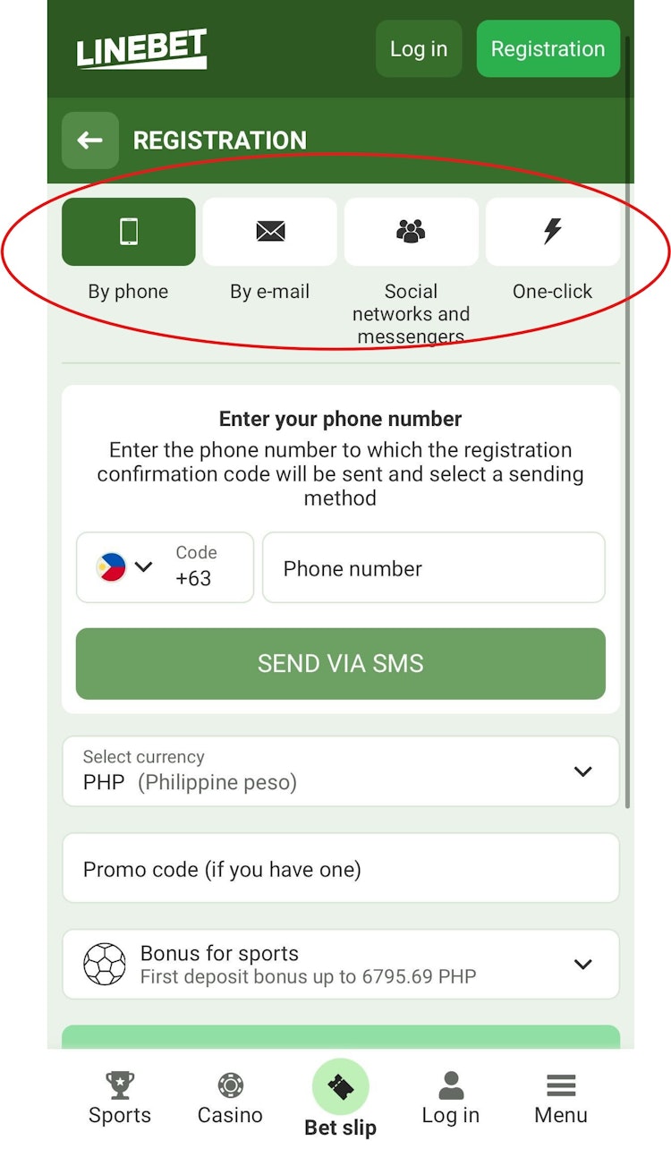 Linebet Registration 2