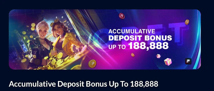 Accumulative Deposit Bonus
