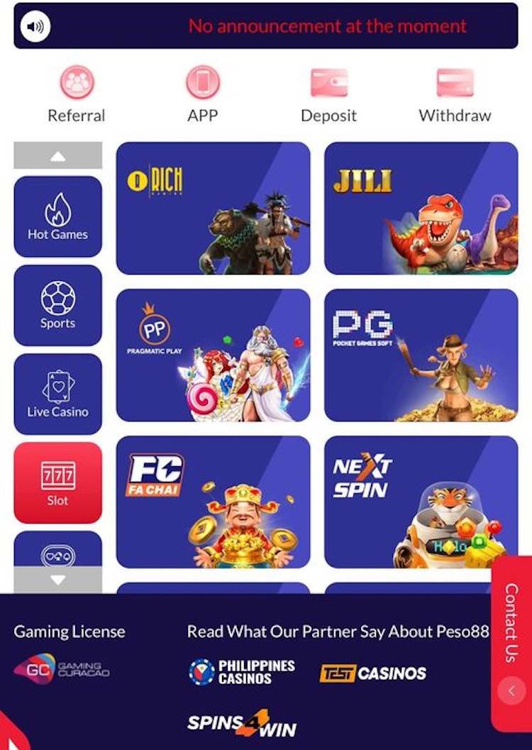 peso88 casino